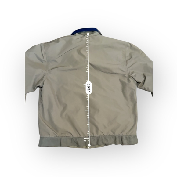 Vintage 90s L.L.Bean Three-Season Jacket Mens Gray Full Zip Fleece Lined Sz M - Picture 6 of 9